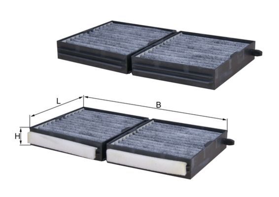 Filtras, salono oras KNECHT LAKG 113/S