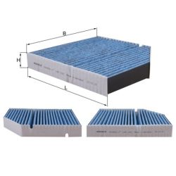 Filtras, salono oras KNECHT LAO 1161