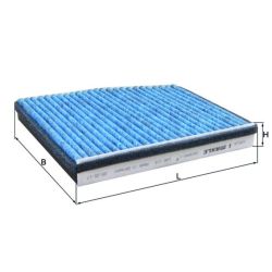 Filtras, salono oras KNECHT LAO 124