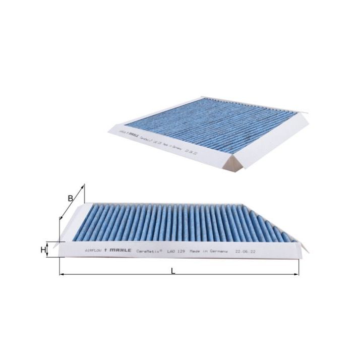 Filtras, salono oras KNECHT LAO 129