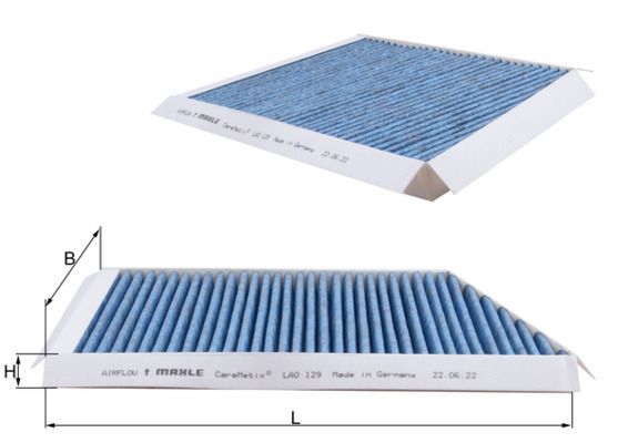 Filtras, salono oras KNECHT LAO 129