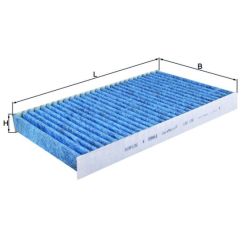 Filtras, salono oras KNECHT LAO 138