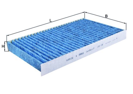 Filtras, salono oras KNECHT LAO 138