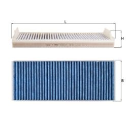 Filtras, salono oras KNECHT LAO 154