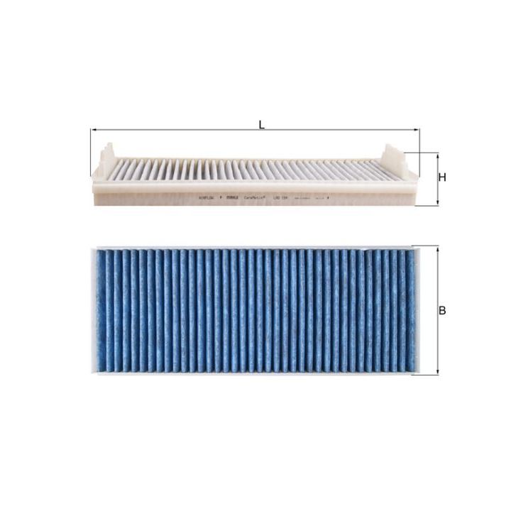 Filtras, salono oras KNECHT LAO 154