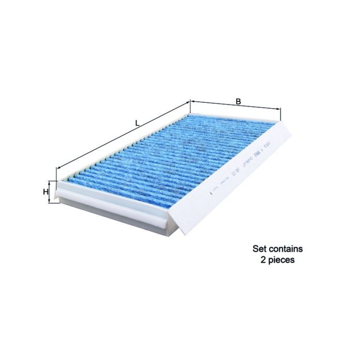 Filtras, salono oras KNECHT LAO 173/S