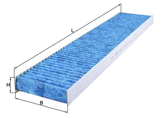 Filtras, salono oras KNECHT LAO 226