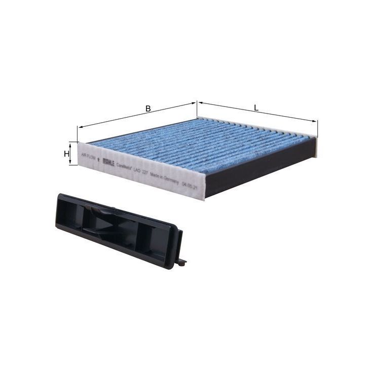 Filtras, salono oras KNECHT LAO 227