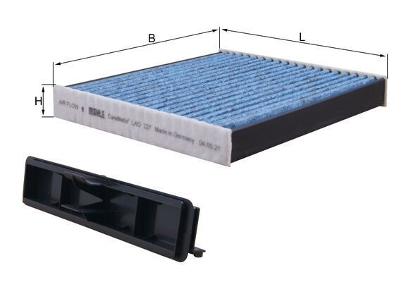 Filtras, salono oras KNECHT LAO 227