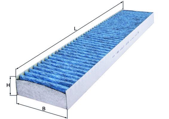 Filtras, salono oras KNECHT LAO 242