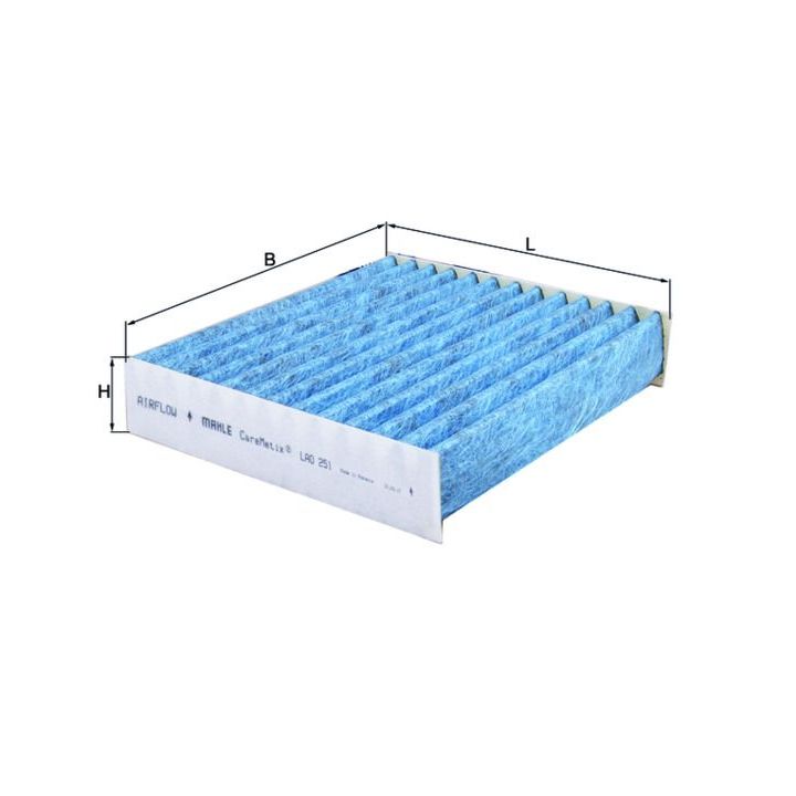 Filtras, salono oras KNECHT LAO 251