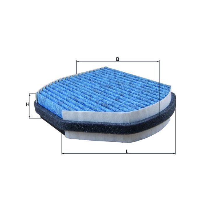 Filtras, salono oras KNECHT LAO 37