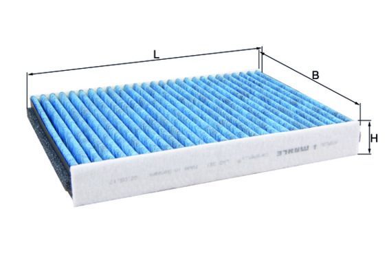 Filtras, salono oras KNECHT LAO 387