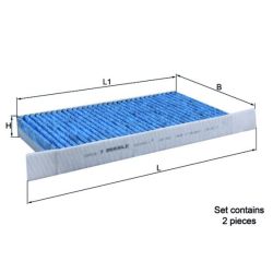 Filtras, salono oras KNECHT LAO 426/S