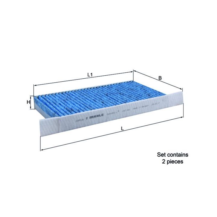 Filtras, salono oras KNECHT LAO 426/S
