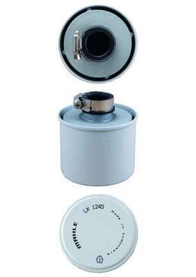 Oro filtras, kompresoriaus įvadas KNECHT LX 1245