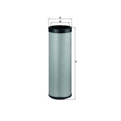 Antrinis oro filtras KNECHT LXS 223