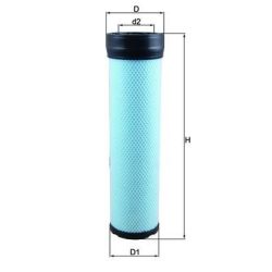 Antrinis oro filtras KNECHT LXS 256