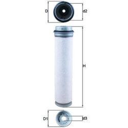 Antrinis oro filtras KNECHT LXS 40/1