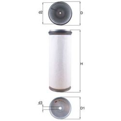 Antrinis oro filtras KNECHT LXS 47