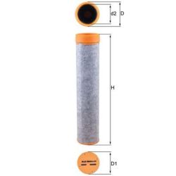 Antrinis oro filtras KNECHT LXS 7060