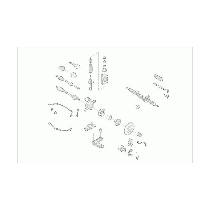 Rato pakaba LEMFÖRDER FORD-KA-FL003