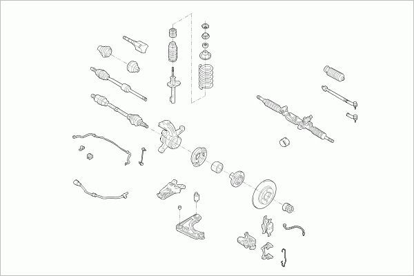 Rato pakaba LEMFÖRDER FORD-KA-FL003