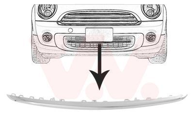 Apdailos/apsauginės juostelė, buferis VAN WEZEL 0508598