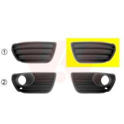 Ventiliacijos grotelės, buferis VAN WEZEL 1622591