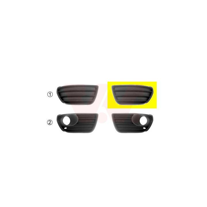 Ventiliacijos grotelės, buferis VAN WEZEL 1622591