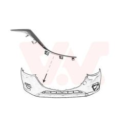 Apdailos/apsauginės juostelė, buferis VAN WEZEL 2744582