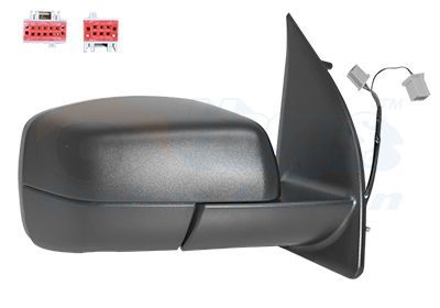 Išorinis veidrodėlis VAN WEZEL 0250818