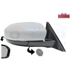 Išorinis veidrodėlis VAN WEZEL 0251826