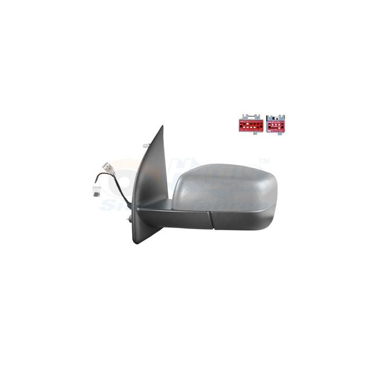 Išorinis veidrodėlis VAN WEZEL 0252807