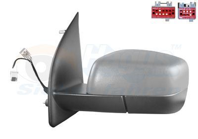 Išorinis veidrodėlis VAN WEZEL 0252807