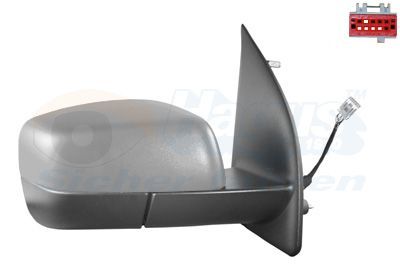 Išorinis veidrodėlis VAN WEZEL 0252808