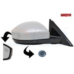 Išorinis veidrodėlis VAN WEZEL 0261828