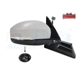 Išorinis veidrodėlis VAN WEZEL 0262808