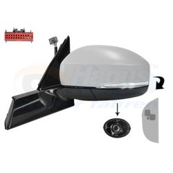 Išorinis veidrodėlis VAN WEZEL 0262825