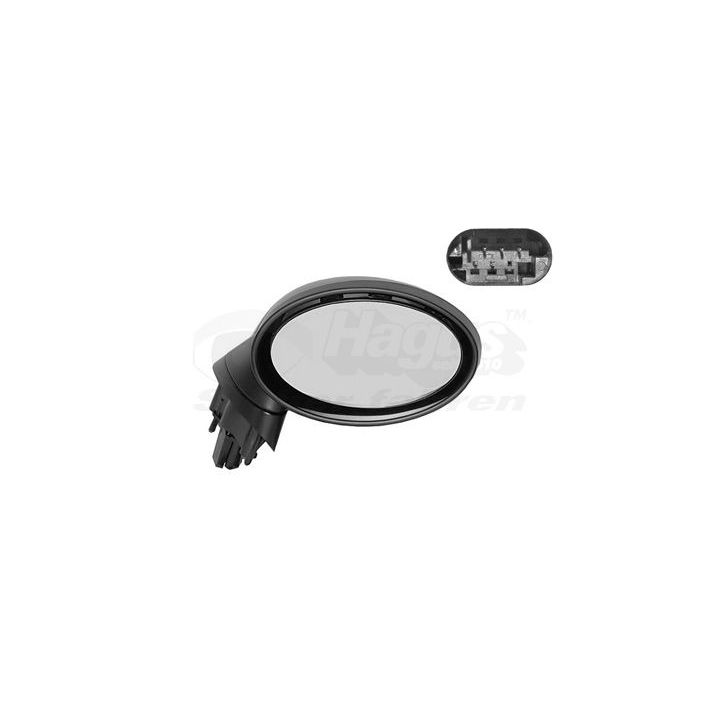 Išorinis veidrodėlis VAN WEZEL 0502808