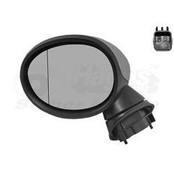 Išorinis veidrodėlis VAN WEZEL 0518807