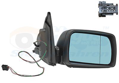 Išorinis veidrodėlis VAN WEZEL 0685808