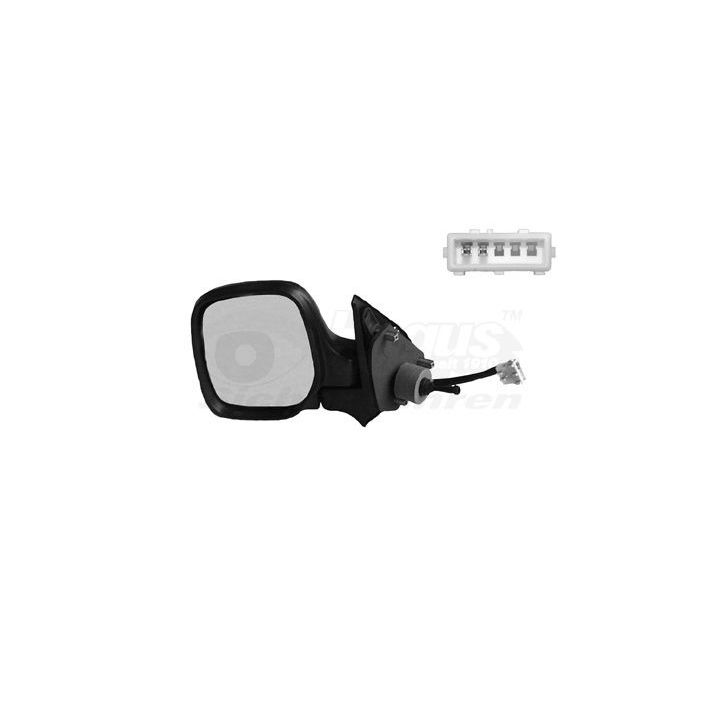 Išorinis veidrodėlis VAN WEZEL 0904813