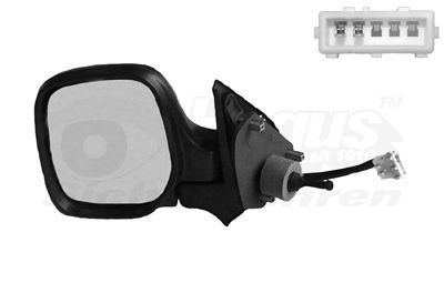 Išorinis veidrodėlis VAN WEZEL 0904813