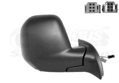 Išorinis veidrodėlis VAN WEZEL 0905818