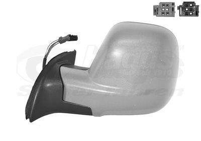 Išorinis veidrodėlis VAN WEZEL 0906827