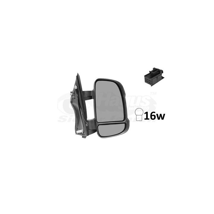 Išorinis veidrodėlis VAN WEZEL 0983802