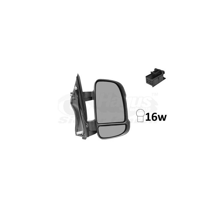 Išorinis veidrodėlis VAN WEZEL 0983808