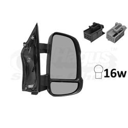 Išorinis veidrodėlis VAN WEZEL 0983828