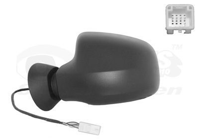 Išorinis veidrodėlis VAN WEZEL 1516807